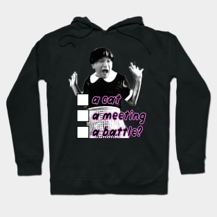 A cat or a battle by Mhee Hoodie